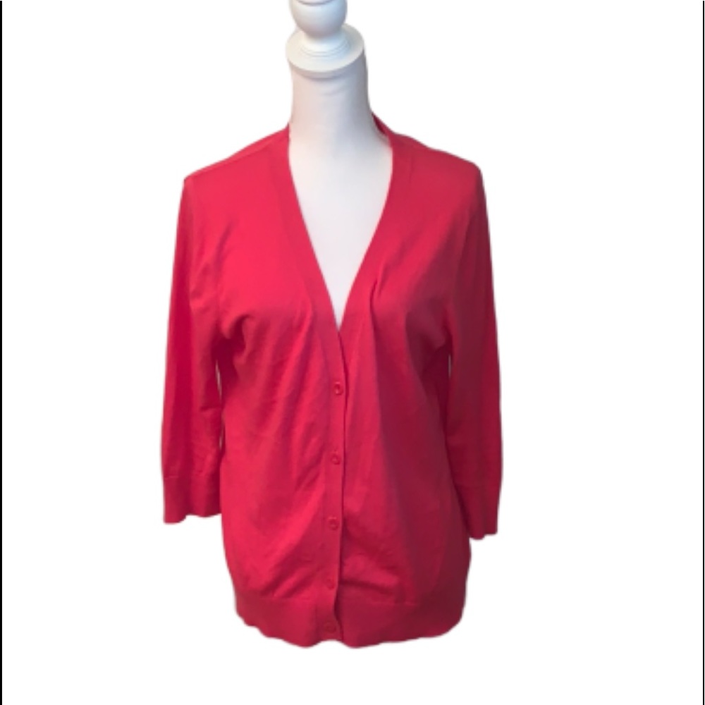 Gap pink cardigan